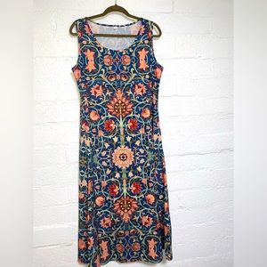 Boutique MIDI Dress Beautiful Floral Design L